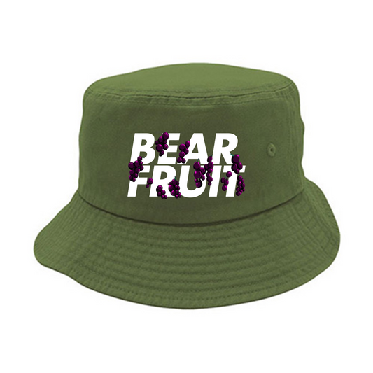 Bear Fruit Bucket Hat - Green